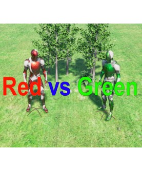 Red vs Green Steam Key GLOBAL
